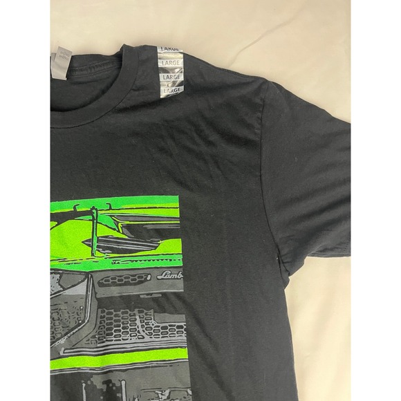 Next Level Apparel Lamborghini Speedwerkz Exotic Car T-Shirt - Large - Picture 1 of 8